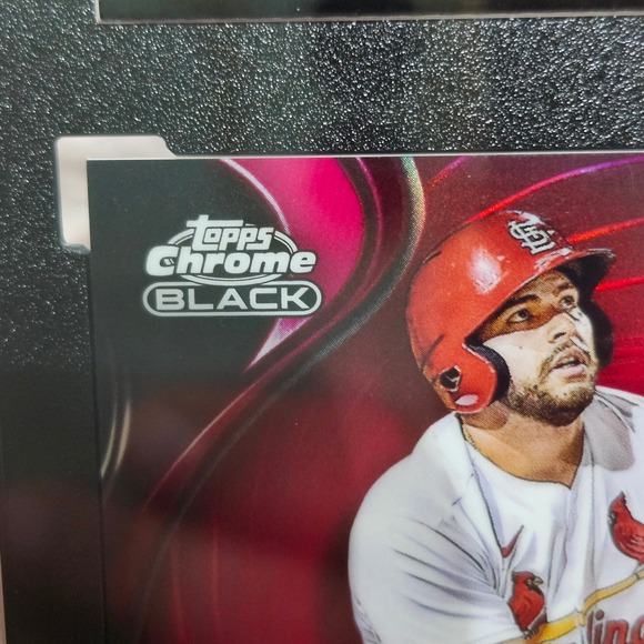 2022 Topps Chrome Black‎ Juan Yepez #83 Red Refractor 1/5 SGC 10 Rookie Card - Picture 4 of 11